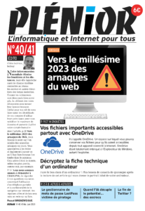 PLENIOR N° 40-41 - MAI-JUIN 2023